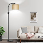 Nintiue Upgraded Modern Arc Dimmable Tall Standing Floor Lamp - Image 6