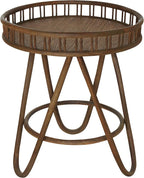 FINECASA Rattan Side Table - Image 7
