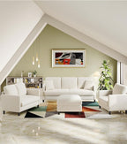 Welzona 83" Couches for Living Room, Teddy Sofa Couch - Image 8