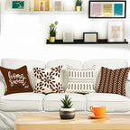 YCOLL Pillow Covers 20x20 Set of 4, Modern Sofa Throw Pillow Cover, Decorative - Image 2