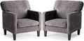 DUMOS Dark Grey Modern Accent Chairs by DumosLifestyle