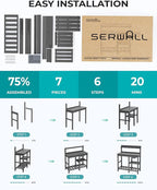 SERWALL Outdoor Potting Bench - Image 8