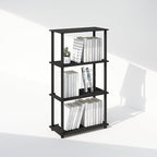 Furinno Turn-N-Tube Book Shelf, 4-Tier Bookshelf, Bookcase by Furinno-FitsYourSpaceFitsYourBudget