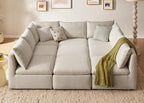 mopio Oversized Modular Sectional Sofa by MopioInc