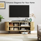 ONBRILL 63" TV Stand with Power Outlet - Image 3
