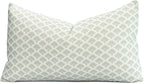 Crumbs Home Modern Farmhouse Fall Linen Indoor Outdoor Lumbar Pillow Cover Only by CRUMBSHOME