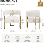 Barrel Accent Chair, Modern Side Chair - Image 2