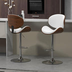 civama Bar Stools Set of 2 for Kitchen Counter, Adjustable Bar Height Chairs by civama