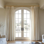 Modern Gold Curtain Rods for Windows 28 to 48 Inch 1" Diameter Adjustable Heavy - Image 2