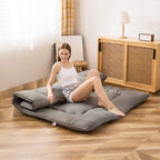 MAXYOYO Japanese Floor Mattress Futon Mattress, Charcoal Grey, Full Size - Image 8