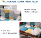 Bonzy Home Modern Boho Loveseat Couch Sofa Chair - Image 4