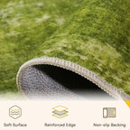 RELEANY Washable Area Rugs 6'x9' Non-Slip Modern Abstract Soft - Image 5