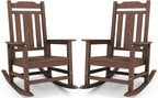 SERWALL HDPE Outdoor Rocking Chairs by SERWALL