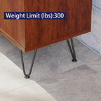SMARTSTANDARD 7 Inch Heavy Duty Hairpin Furniture Legs, Metal Home DIY Projects - Image 7