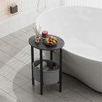 Vagusicc Round Side Table End Table - Image 4