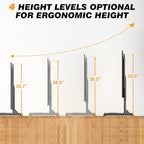 Universal TV Stand Mount for 24-80 inch Flat or Curved TVs, Height Adjustable - Image 5