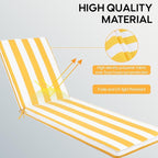 Only choice Chaise Lounge Cushions Outdoor, Fade & Water Resistant Patio Lounge - Image 5