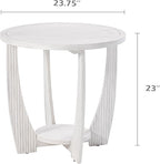 COZAYH Rustic Farmhouse end Table X 2P - Image 3