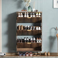 Shoe Cabinet Storage, Modern Freestanding Organizer by QIVOMIX