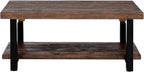 Pomona 42-Inch Rectangular Solid Wood Coffee Table - Image 8