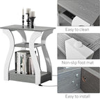 FROMJBEST End Tables Living Room Set of 2, Nightstand - Image 7