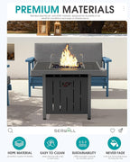 SERWALL Patio Furniture Set - Image 5