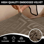 UNBBRRL 10 Pieces Stretch Sofa Cushion Covers - Image 5