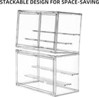 Clear Acrylic Display Case for Collectibles 3 Layer Hobby Figure Display Case - Image 7