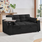 oaaktu 65''Convertible Sleeper Sofa Bed, 3-in-1 Pull Out Couch Bed - Image 3