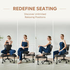 Pinmoco Ergonomic Cross Legged Chair, 360° Swivel Meditation Chair - Image 7