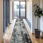 RELEANY Washable Area Rugs 2'x10' Non-Slip Modern Abstract Soft - Image 7