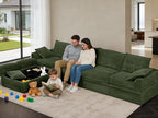 Upgrade Boneless Couch with Storage, Extra Deep&High Seat Modular Sectional - Image 2