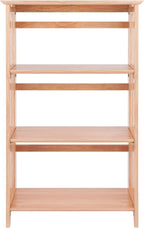 Winsome Mission Beech Wood 4-Tier Shelf - Image 4