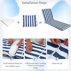 Chaise Lounge Cushions Outdoor - Image 5