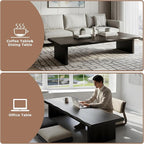 Wooden Japanese Floor Table, Floor Table - Image 4