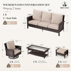 HERA'S HOUSE Patio Furniture Set - Image 6