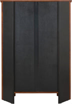 Leick Home 82263 Mission Mantel Height Corner Bookcase - Image 4