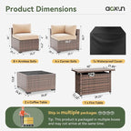 Aoxun 15 Piece Patio Furniture Set - Image 3