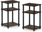Furinno Just 3-Tier Turn-N-Tube End Table / Side Table / Night Stand / Bedside - Image 6