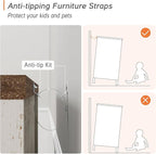 WAMPAT Farmhouse Nightstand - Image 5