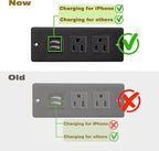 Slim Charging End Table with Storage - Image 4