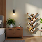 HOOBRO Floating Shelves for Wall, 2-Tier Wooden Tree Bookshelf, Hanging Shelves - Image 7