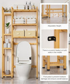 Homde Over The Toilet Storage - Image 4