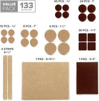 Felt Furniture Pads X-PROTECTOR 133 PCS Premium Furniture Pads - Image 5