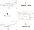 4 Pack Display Case for Collectibles 4 Layer Updated Adjustable Acrylic Display - Image 8