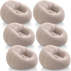 Realspring Inflatable Bean Bag Chairs Outdoor Blow up Camping Chairs Inflatable by Realspring