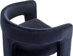 VESCASA Velvet Barrel Dining Chair - Image 9