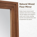 Full Length Mirror, Oversized Stand Up Mirrors Large Wall Mirrors, Wall Mounted - Image 3