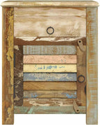 Gecheer Reclaimed Wood End Table - Image 5