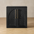 mopio Blake Storage Cabinet, Small Modular Accent Display Sideboard Buffet by MopioInc